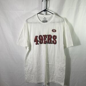 San Francisco 49ers NFL T-Shirt  - Mens Size XL - White